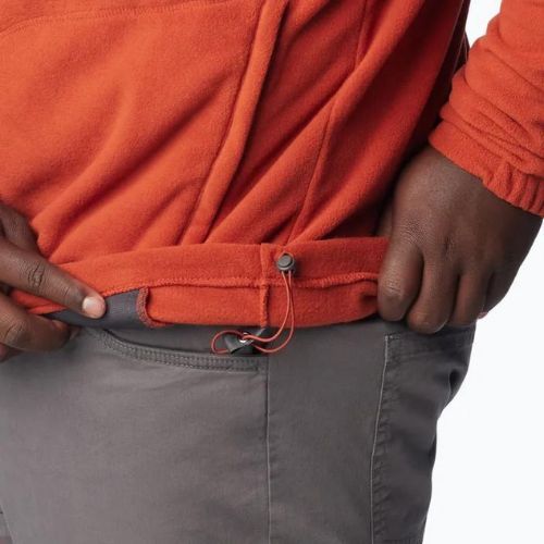 Felpa Columbia Fast Trek II wrap da uomo in pile rosso