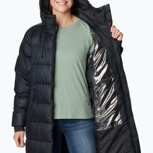Columbia piumino donna Pike Lake II Long nero