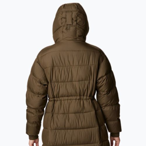 Columbia Pike Lake II Long piumino da donna verde oliva
