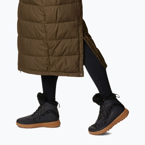 Columbia Pike Lake II Long piumino da donna verde oliva