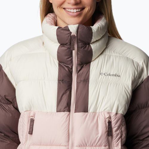 Piumino Columbia Pike Lake II Cropped rosa polveroso/gesso/basale da donna