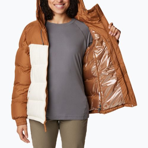 Columbia Pike Lake Insulated II piumino da donna marrone cammello/gesso