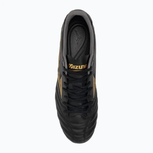 Scarpe da calcio Mizuno Morelia Neo IV Pro MD uomo nero/oro/nero