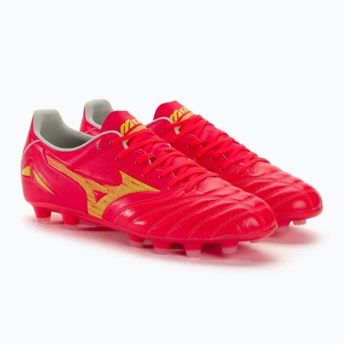 Mizuno Morelia Neo IV Pro MD scarpe da calcio uomo flery coral2/ bolt2/ flery coral2