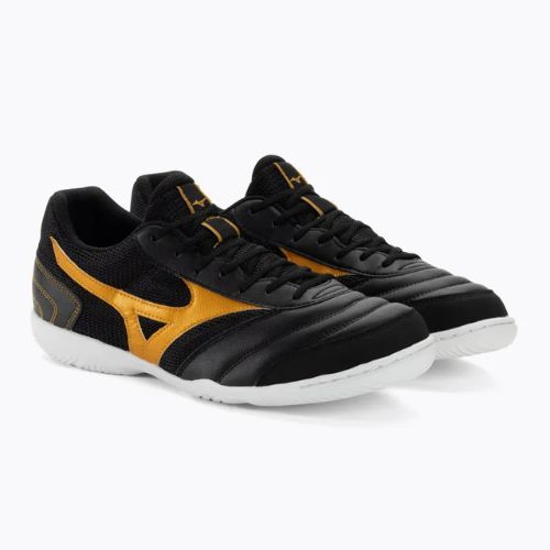 Scarpe da calcio da uomo Mizuno Morelia Sala Club IN nero/mp oro