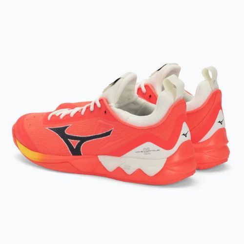 Scarpe da pallavolo da uomo Mizuno Wave Luminous 2 neon flame/nero/bolt2 neon