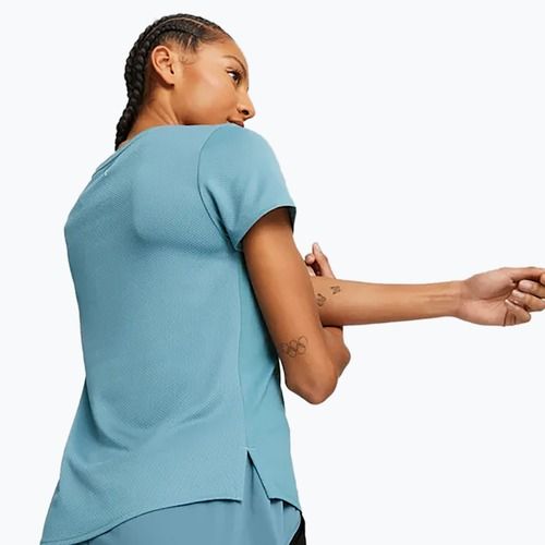 Maglietta da allenamento da donna PUMA Fit Logo Ultrabreathe bold blue/speed green