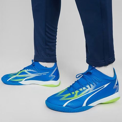 Scarpe da calcio PUMA Ultra Match IT da uomo ultra blu/puma bianco/verde