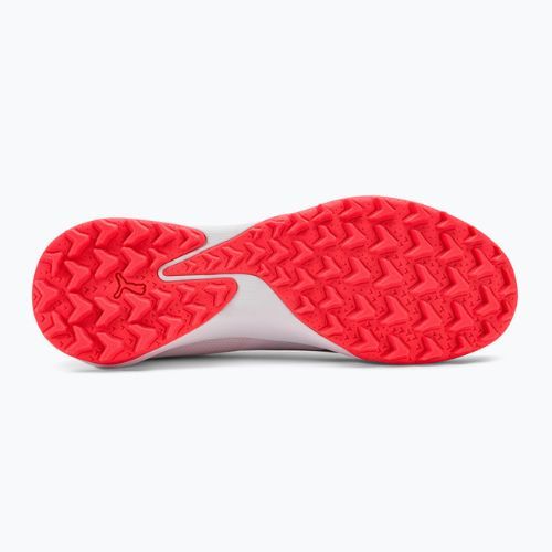 Scarpe da calcio per bambini PUMA Ultra Match Ll TT + Mid puma bianco/puma nero/arancio
