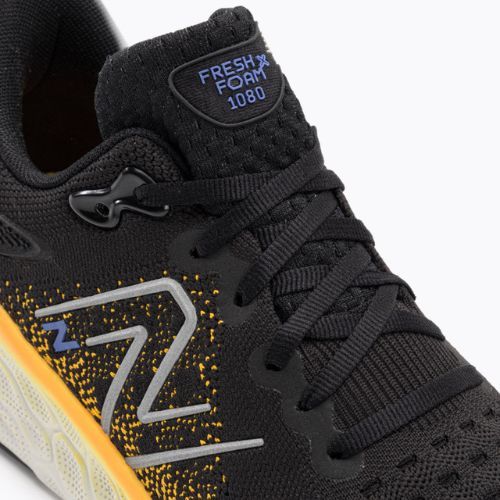 New Balance Fresh Foam X 1080 v12 nero/giallo scarpe da corsa da uomo