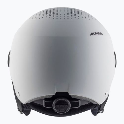 Casco da sci Alpina Arber Visor Q Lite grigio opaco