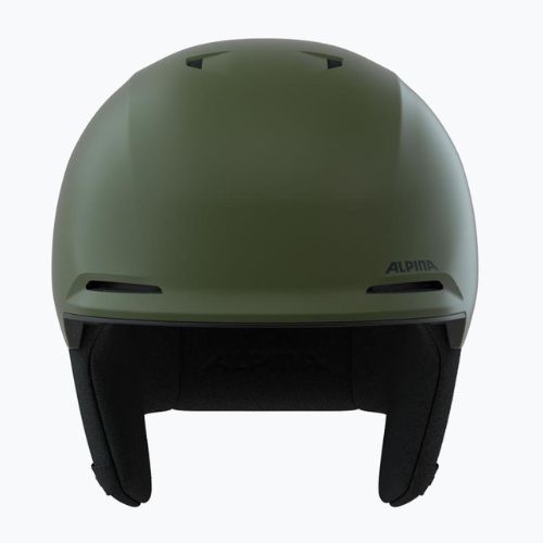 Casco da sci Alpina Brix oliva opaco