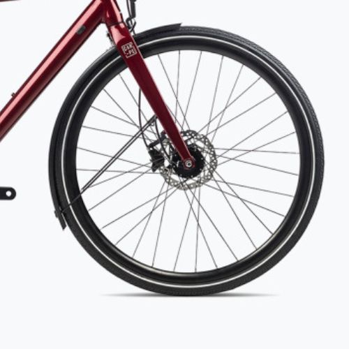 Orbea Carpe 15 2023 rosso scuro metallizzato city bike