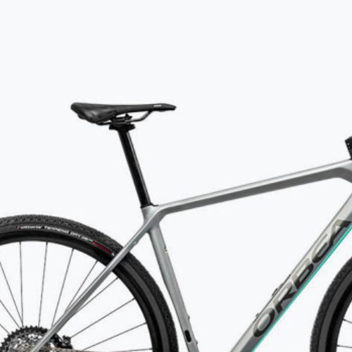Orbea Terra M31e Team 1X 2023 pietra argento/verde ghiaccio bici gravel