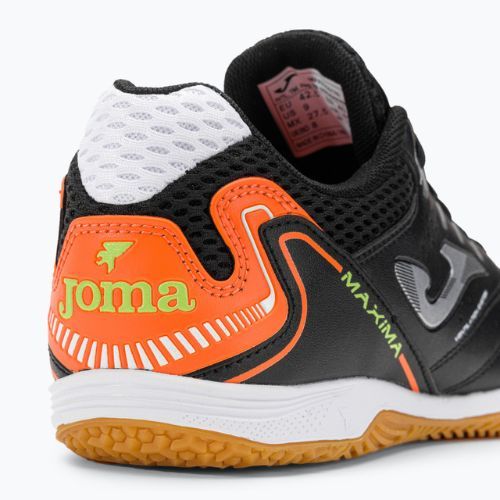 Scarpe da calcio Joma Maxima IN da uomo, nero/arancio