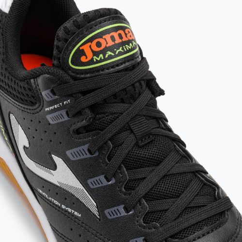 Scarpe da calcio Joma Maxima IN da uomo, nero/arancio