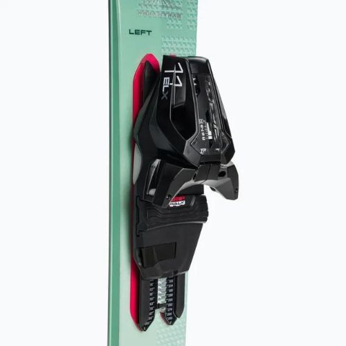 Sci da discesa femminile Elan Primetime N°4 + attacchi W PS + attacchi ELX 11