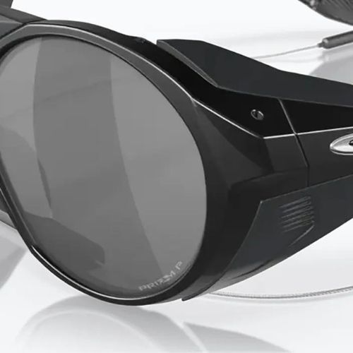 Occhiali da sole polarizzati Oakley Clifden nero opaco/nero Prizm