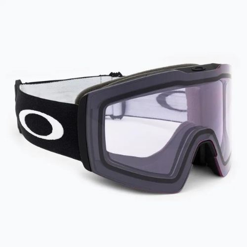 Occhiali da sci Oakley Fall Line L nero opaco/prizm neve trasparente