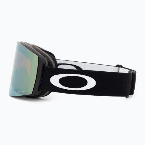 Occhiali da sci Oakley Fall Line M nero opaco/prizm oro salvia