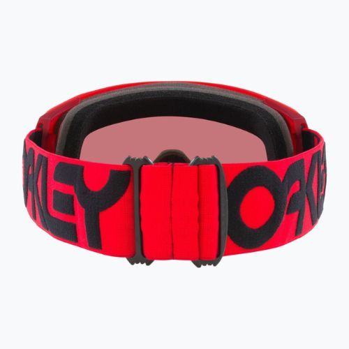 Oakley Line Miner L matte b1b redline/prizm torch iridium occhiali da sci