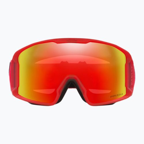 Oakley Line Miner L matte b1b redline/prizm torch iridium occhiali da sci