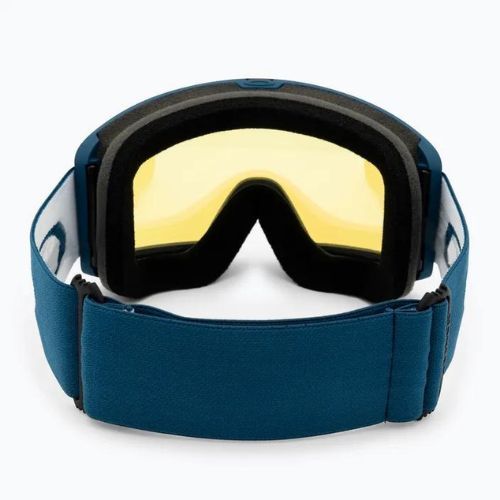 Occhiali da sci Oakley Target Line L poseidon/hi giallo
