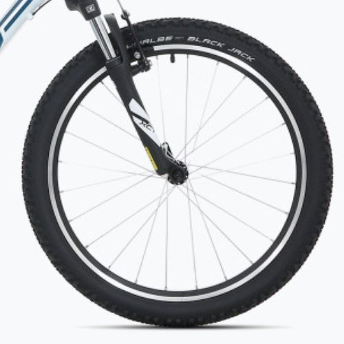Bicicletta da bambino Superior RACER XC 24 lucido bianco/blu/giallo neon