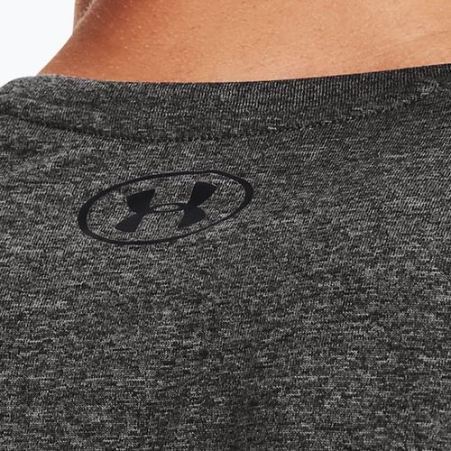 Maglietta da allenamento Under Armour Tech 2.0 carbon heather/nero da uomo