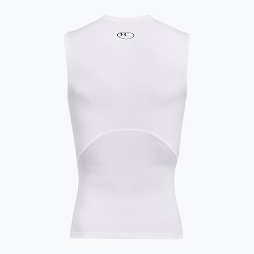 Canotta da allenamento Under Armour da uomo HG Armour Comp bianco/nero