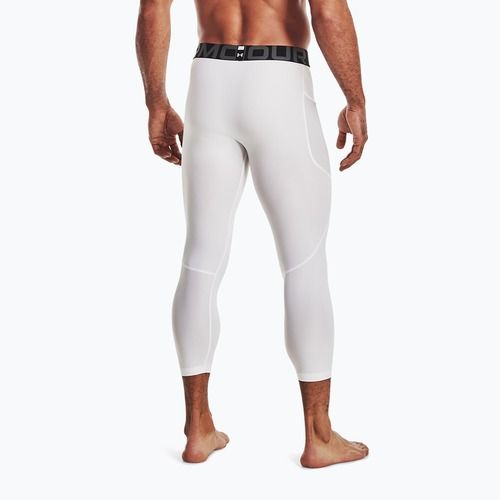 Leggings Under Armour uomo HG Armour 3/4 bianco/nero