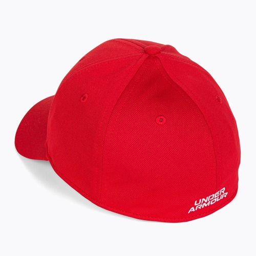 Berretto da baseball da uomo Under Armour Blitzing rosso/bianco