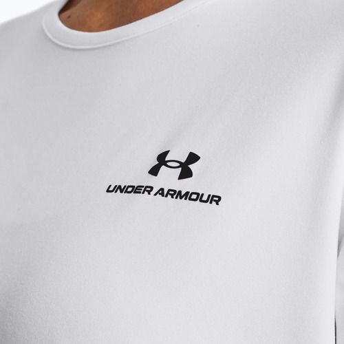 Maglietta da allenamento Under Armour Rush Energy 2.0 donna, bianco/nero