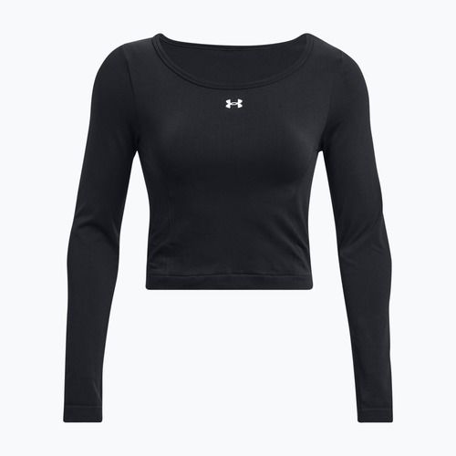 Under Armour Train Seamless nero/bianco, manica lunga da allenamento per donne