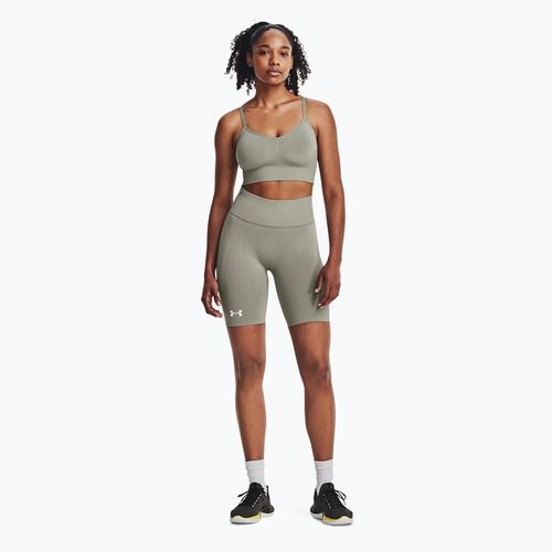 Pantaloncini da allenamento Under Armour Train Seamless grove verde/bianco da donna