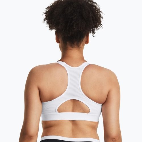 Reggiseno fitness Under Armour HG Armour High bianco/grigio