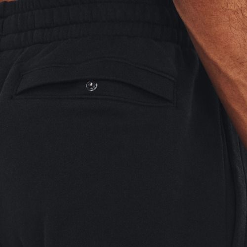 Pantaloni da uomo Under Armour Rival Fleece Joggers nero/bianco