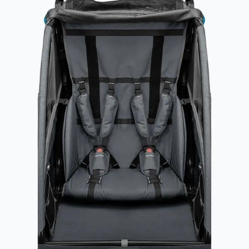 Rimorchio per bici Qeridoo Qupa 2 blu