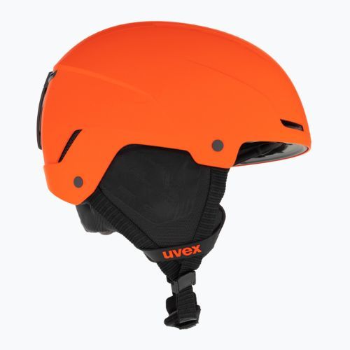 Casco da sci UVEX Stance fierce rosso opaco