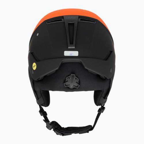 Casco da sci UVEX Stance Mips rosso feroce/nero opaco