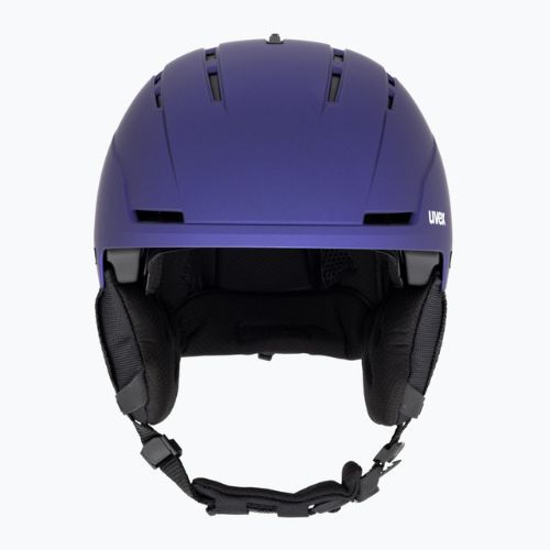 Casco da sci UVEX Stance Mips viola bash/nero opaco