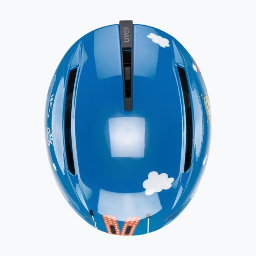 Casco da sci per bambini UVEX Viti orso blu