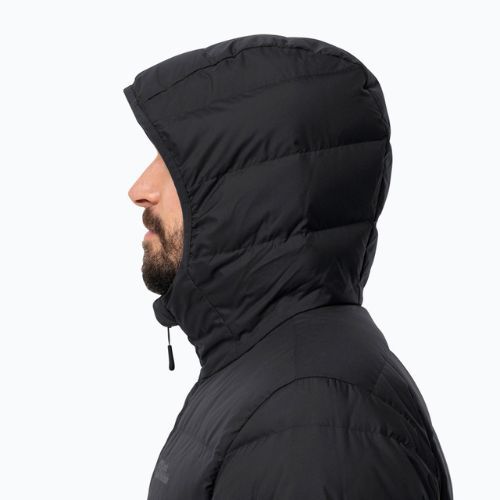 Jack Wolfskin Ather Down Hoody nero per uomo