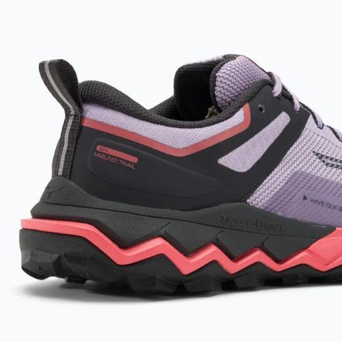 Scarpe da corsa da donna Mizuno Ibuki 4 lilla pastello/nero ostrica/corallo baciato dal sole