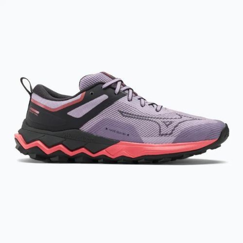 Scarpe da corsa da donna Mizuno Ibuki 4 lilla pastello/nero ostrica/corallo baciato dal sole