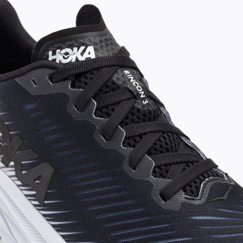 Scarpe da corsa da uomo HOKA Rincon 3 nero/bianco