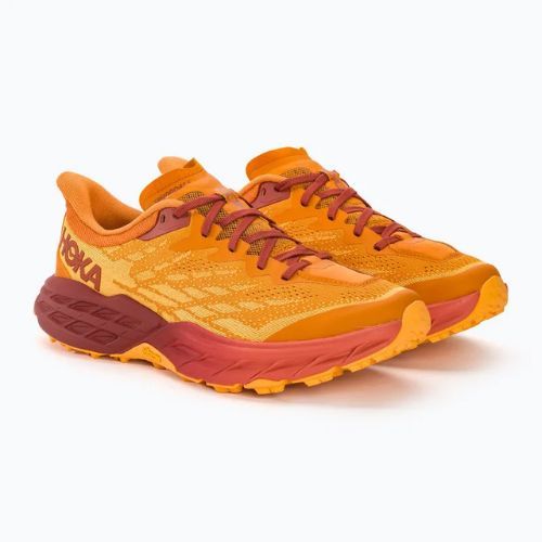 Scarpe da corsa da uomo HOKA Speedgoat 5 amber haze/sherbet