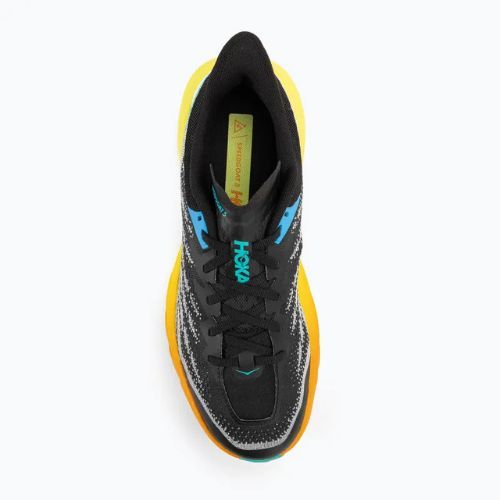 Scarpe da corsa da uomo HOKA Speedgoat 5 nero/primula serale