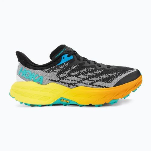 Scarpe da corsa da uomo HOKA Speedgoat 5 nero/primula serale