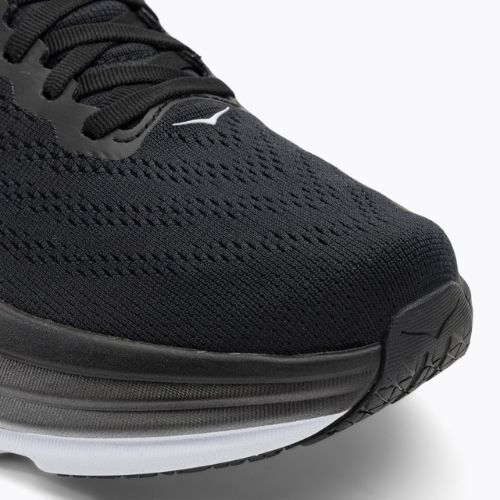 Scarpe da corsa da uomo HOKA Bondi 8 nero/bianco